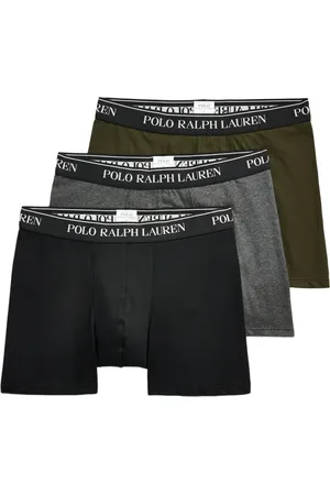 Ralph Lauren Pack de tres bóxeres con logo