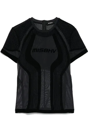MISBHV Playera de malla afelpado
