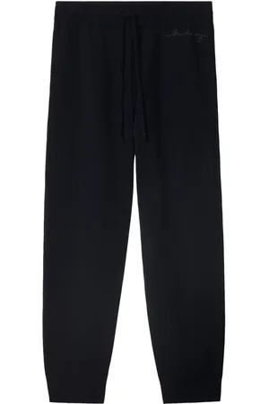 Burberry Pants con detalle bordado