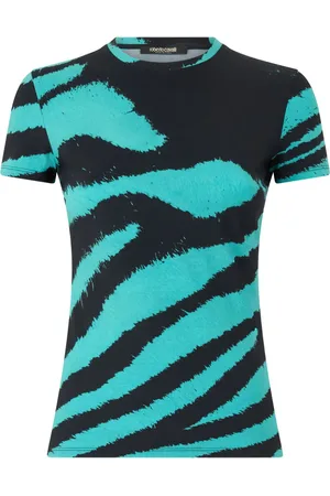 Roberto Cavalli Playera estampada