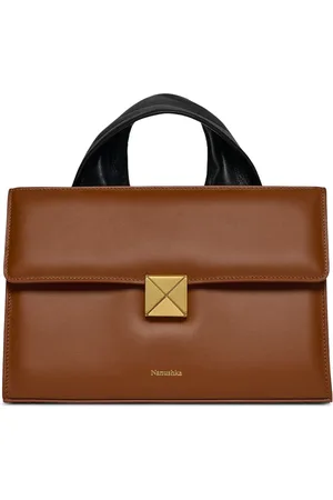 Nanushka Tote con sello del logo