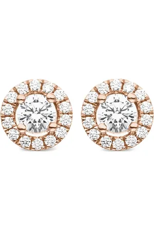 VEYNOU Aretes Camilla en oro rosa de 14kt con diamante