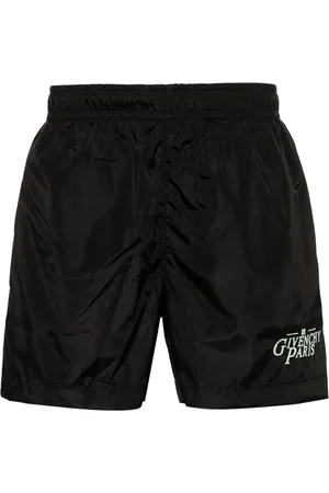 Givenchy Shorts de playa con logo bordado