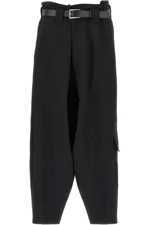 YOHJI YAMAMOTO Wool cargo trousers