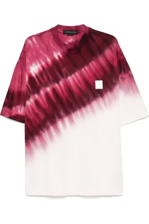 Federico Cina Playera con estampado tie-dye