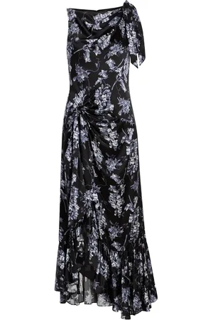 Cinq A Sept Vestido de seda Anwen