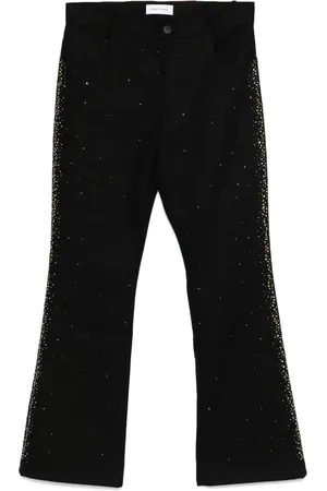 Ernest W. Baker Jeans rectos con apliques