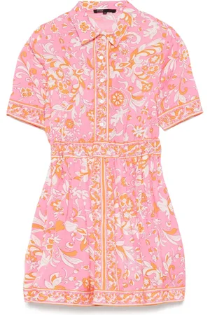 Maje Vestido corto con estampado floral