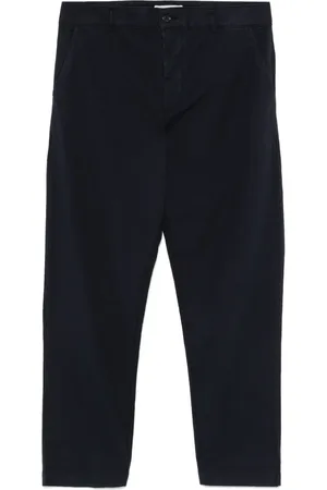 Universal Works Pantalones chinos de tejido seersucker