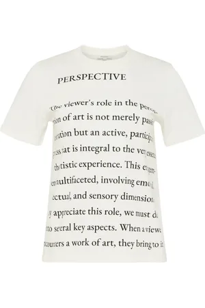J.W.Anderson Playera con texto estampado