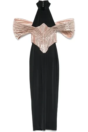 MITILIANE COUTURE Vestido largo con corset removible