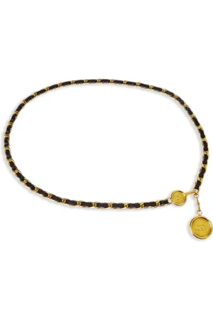 CHANEL Cinturón de cadena con medallón 1990-2000