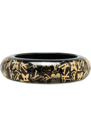 LOUIS VUITTON Pulsera Wide Resin Monogram Inclusion GM 2011