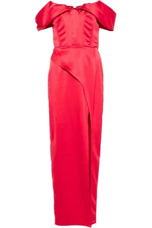 MITILIANE COUTURE Vestido largo con estilo de corset