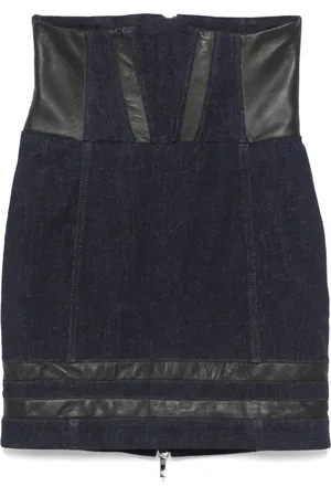 MITILIANE COUTURE Falda corta con cintura alta