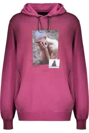 ISO.POETISM Hoodie con estampado fotográfico