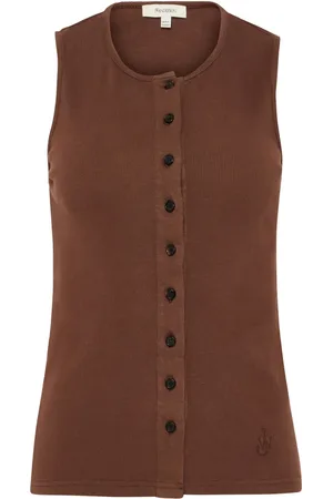 J.W.Anderson Camiseta de tejido fino de canalé