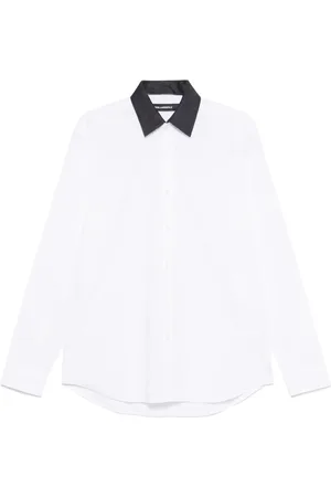 Karl Lagerfeld Playera tipo polo con cuello en contraste