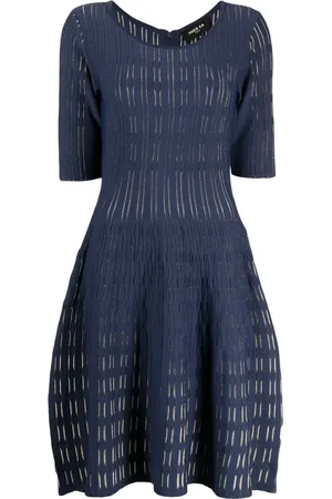 Paule Ka Vestido tejido manga corta