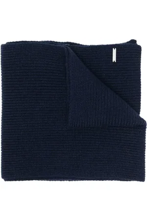 Woolrich Mascada de cachemira tejida de canalé