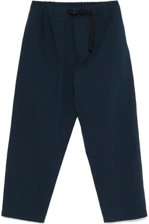 Moncler Pantalones de tejido seersucker