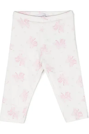 MONNALISA Leggins con moño estampado