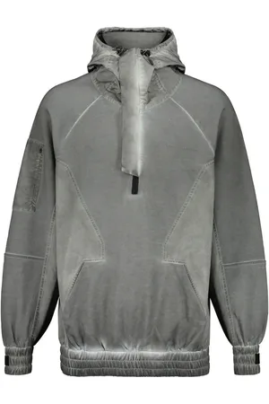 ISO.POETISM Hoodie con efecto envejecido
