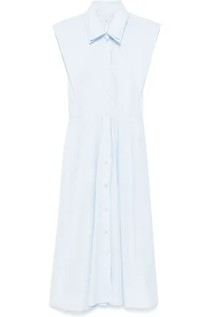 Viktor & Rolf Vestido camisero midi con múltiples capas