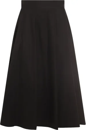 Malo Falda midi de algodón