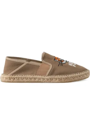 Kenzo Alpargatas de lona Lucky Tiger