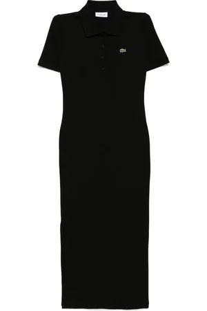 Lacoste Vestido con cuello polo