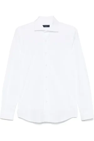 FAY Camisa de popelina stretch