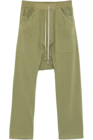 Rick Owens Pantalones cargo con cordones en la pretina