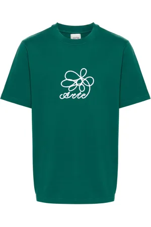 ARTE Playera con bordado floral