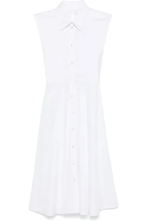 Viktor & Rolf Vestido camisero midi con múltiples capas