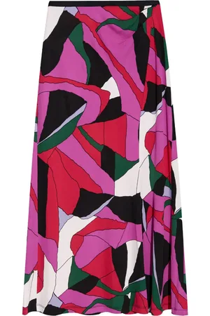 Diane von Furstenberg Falda midi Whitley