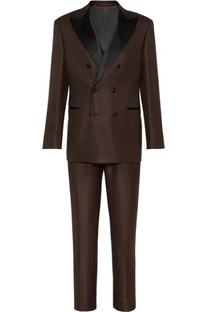 Brunello Cucinelli Esmoquin con doble botonadura