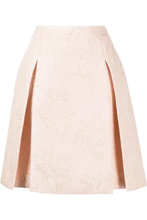 Paule Ka Falda plisada con motivo en jacquard