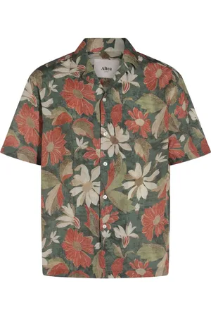 ALTEA Camisa manga corta con estampado floral