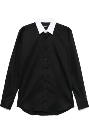 Karl Lagerfeld Playera tipo polo con cuello en contraste