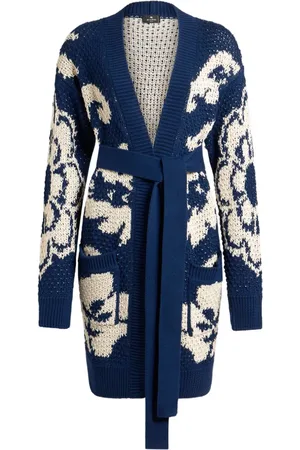 Etro Cárdigan tejido con motivo floral en jacquard