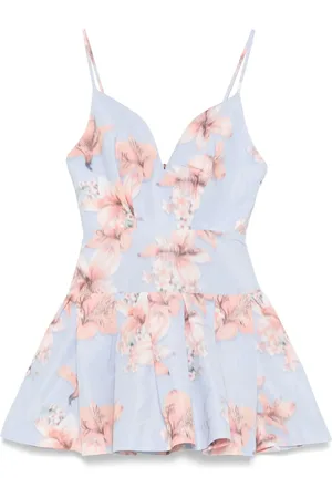 Maje Vestido corto con estampado floral