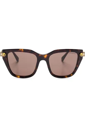 Swarovski Lentes de sol con detalles de cristal