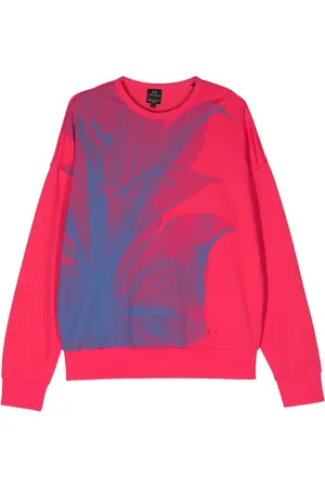 Armani Exchange Sudadera con estampado abstracto