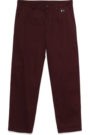 Dolce & Gabbana Pantalones chinos con placa del logo