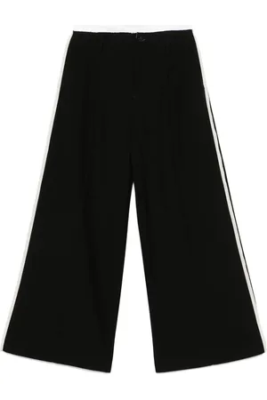 Feng Chen Wang Pantalones con ribete en contraste