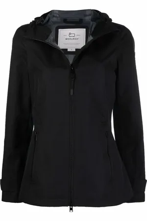 Woolrich Impermeable con parche del logo