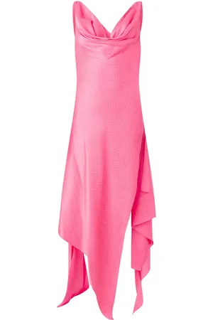 Roberto Cavalli Vestido midi de seda