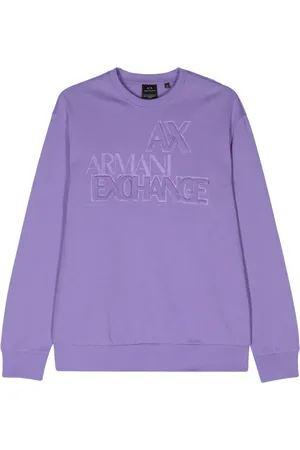 Armani Exchange Sudadera con logo en relieve