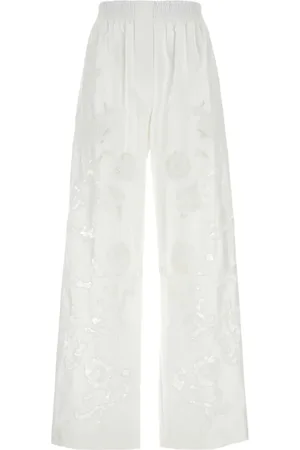 MAGDA BUTRYM Pantalones anchos de popelina